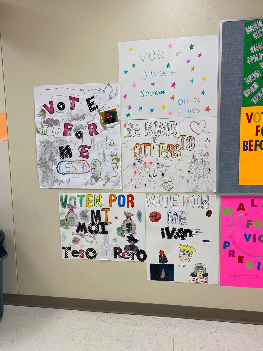 Student council campaigning is underway! As one of the STUCO coordinators, I’ve had the BEST time teaching writing persuasive speeches because writing is kind of my jam, and now look at these wonderful posters! #weatherfordsoars!
