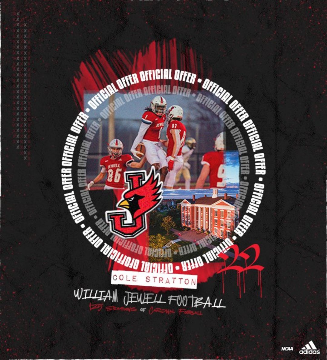 ColeStratton6's tweet photo. After a great call with @Coach_NLinhart, I'm thankful to recieve my first offer from William Jewell! 
@CoachPum @GMillerRealtor @SAMIEPARKER @AISportsKC https://t.co/3CYGqVy5Zr