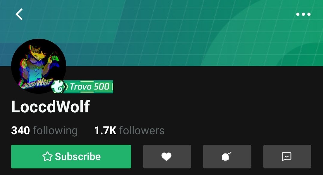 LoccdWolfReacts's tweet photo. OMG 1.7K!!!??? When? last I saw it was 1.6....The Wolves Den I APPRECIATE YOU ALL!! Thank you for the love and support. #loccdwolf #thewolvesden #trovopartner @trovolive https://t.co/VpbwyLYj6m