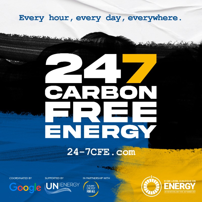 SEforALLorg's tweet photo. HAPPENING NOW: @Google is live at #UNGA launching a compact with the @UN_Energy @SEforALLorg, calling on other companies and governments to join in rapidly decarbonizing electrical grids around the world⚡️
#247CFECompact #HLDE2021
🔴Streaming live: https://t.co/8jeWmvYjAd