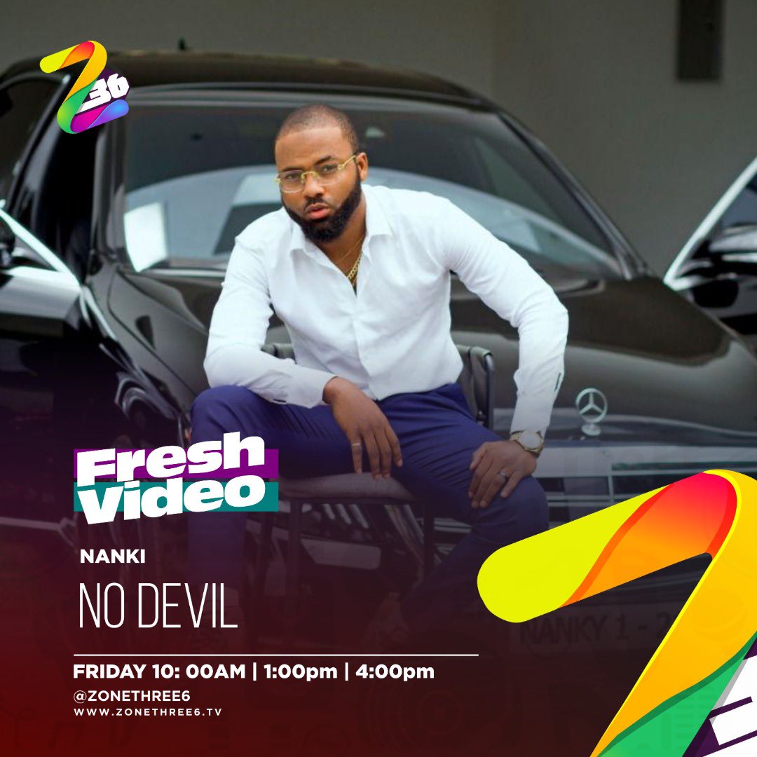 zonethree6's tweet photo. #ZT6Fresh || @iamnanky ‘No Devil’ showing on #Zonethree6 https://t.co/xEtyrlSvZ7