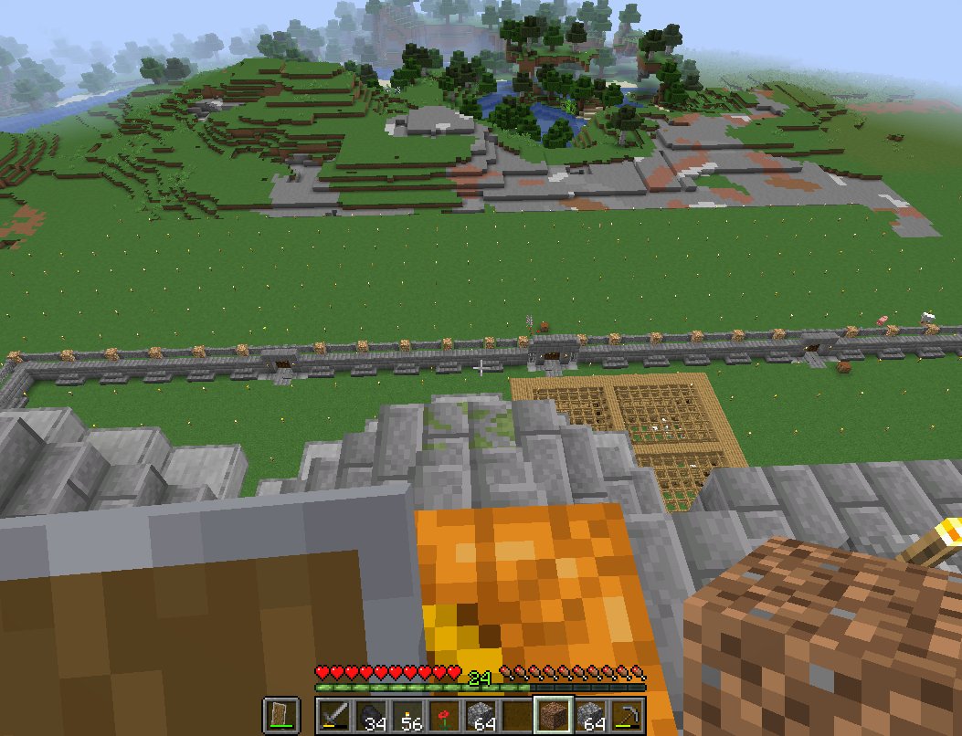 Miso 松明が５マス間隔だからわかりやすぅい