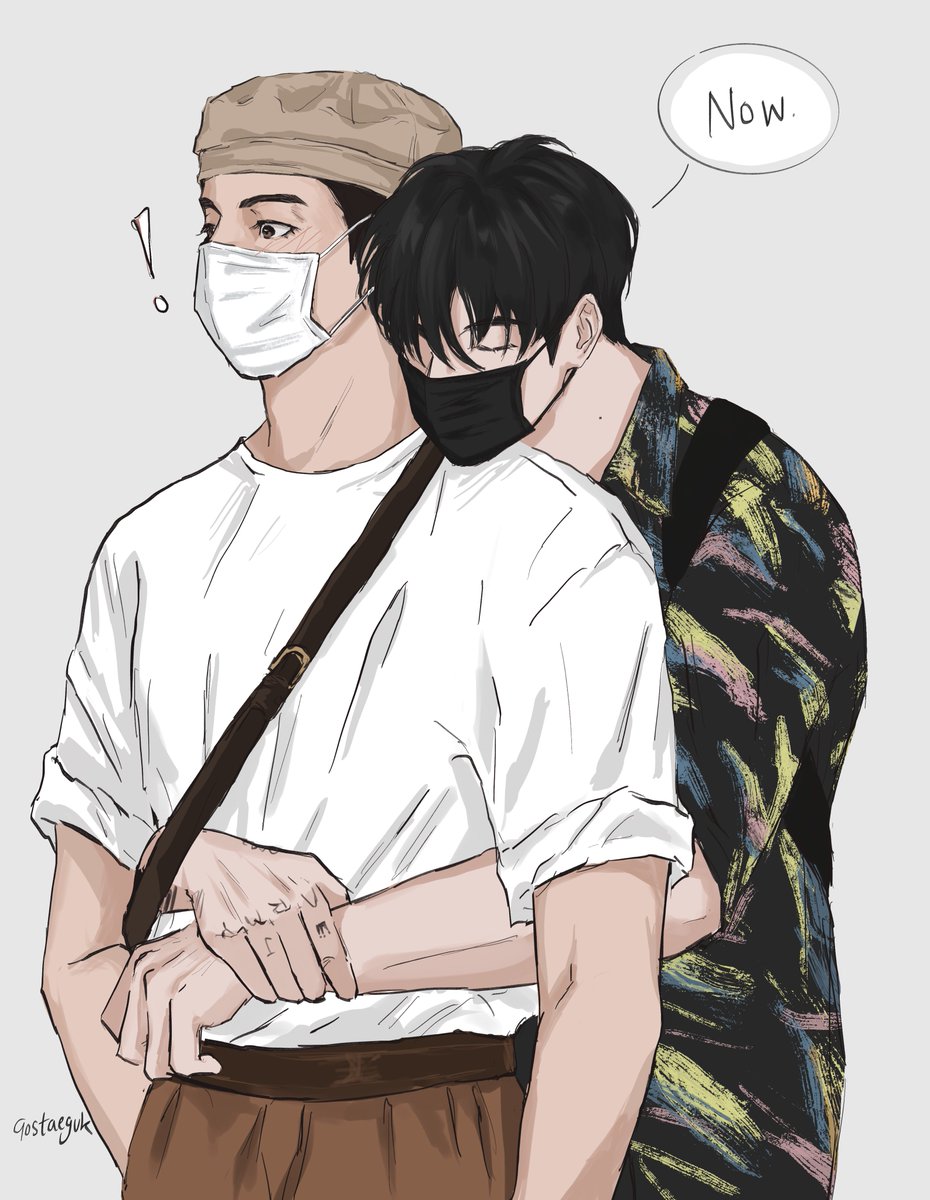 Taehyungie hyung… #kookv