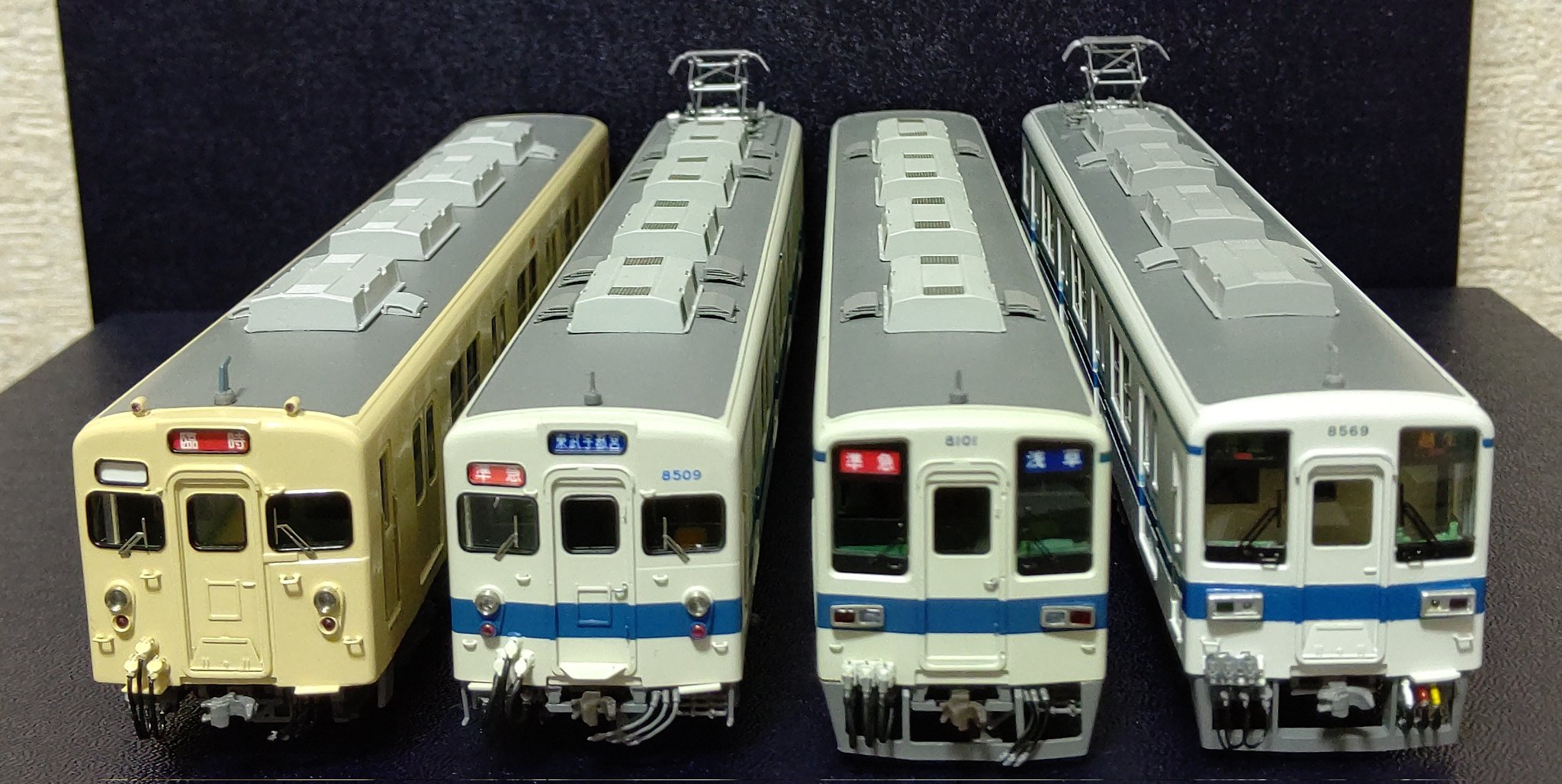 HO でんてつ工房 東急8000系 8021F 編成 桜木町 |鉄道模型 HO でんてつ工房 東急8000系 8021F 編成 桜木町 |鉄道模型