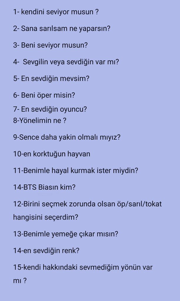 Benle yapmak isteyen