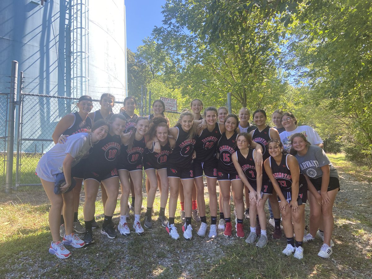 “Hydration Hill” post run photo. This event always signals the final stage of the grueling competition known as the “Cardinal Games”! The Cardinal Games is the end of “Off-Season” and turns the page to “Pre-Season”! Proud of this group! #FarmingtonFast