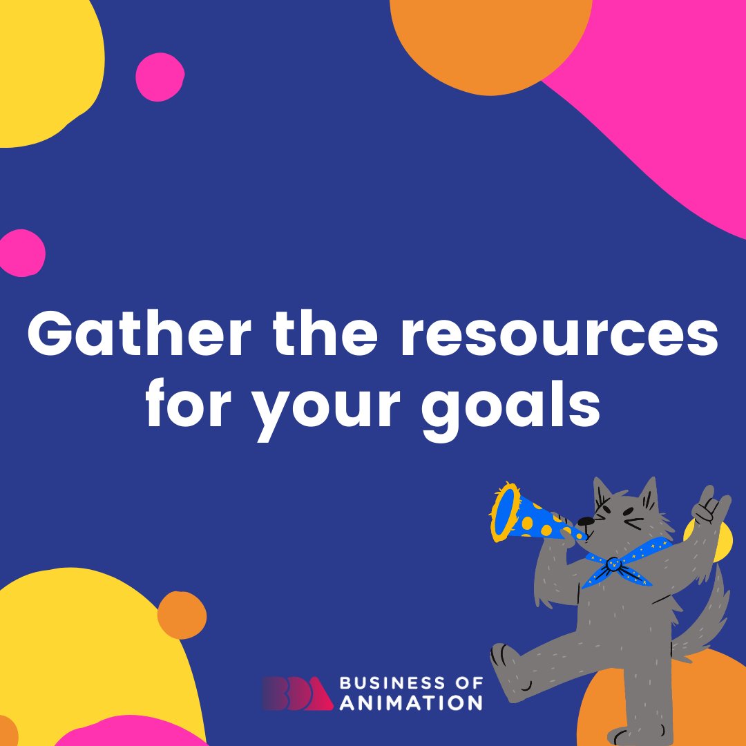 animationbiz's tweet image. 4. Write down your goals for the year
5. Plan when to start each goal
6. Gather the resources for your goals
7. Find people who can help with achieving your goals

 #animatortime #AnimatorTimeManagement #AnimationSpeedTime #ProductivityForAnimators #AnimationBusiness #Animated