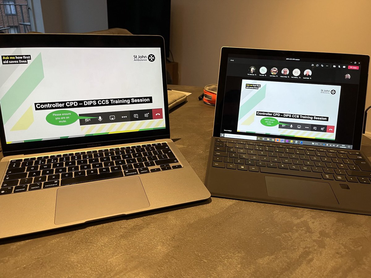 KMulligan97's tweet photo. As part of our #ReturntoEvents Training I’m running a CPD session for our Volunteer Event Controllers on the use of our Command &amp; Control Software.

Great to see participants coming from across the country all be it virtually to undertake some training! https://t.co/3274BVNYhn