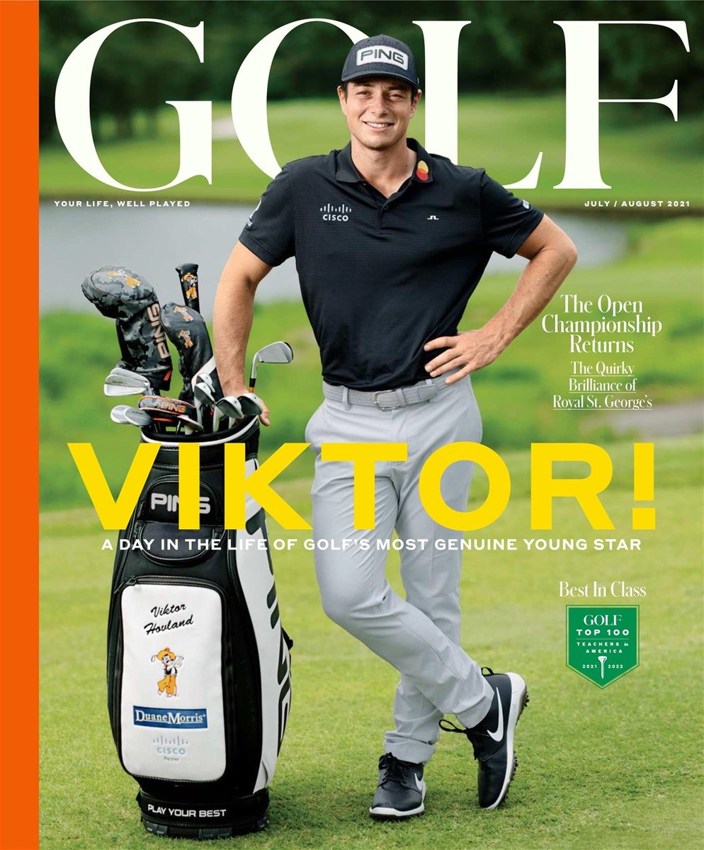 MATaylorDM's tweet image. Great to see our friend Viktor Hovland stepping on the #RyderCup course! Go Viktor! Make @DuaneMorrisLLP and @Cisco proud! #TeamEurope #GoUSA