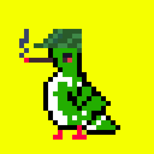 Dedsecpixer's tweet photo. Crypto pigeons 🕊️
 Pigeons are gentle and smart and have complex social relationships. Their hearing and vision are both excellent.🕊️
#NFT #NFTCommunity
@opensea 
https://t.co/y20okMq6P6
#3538 https://t.co/m6w4knDHsM