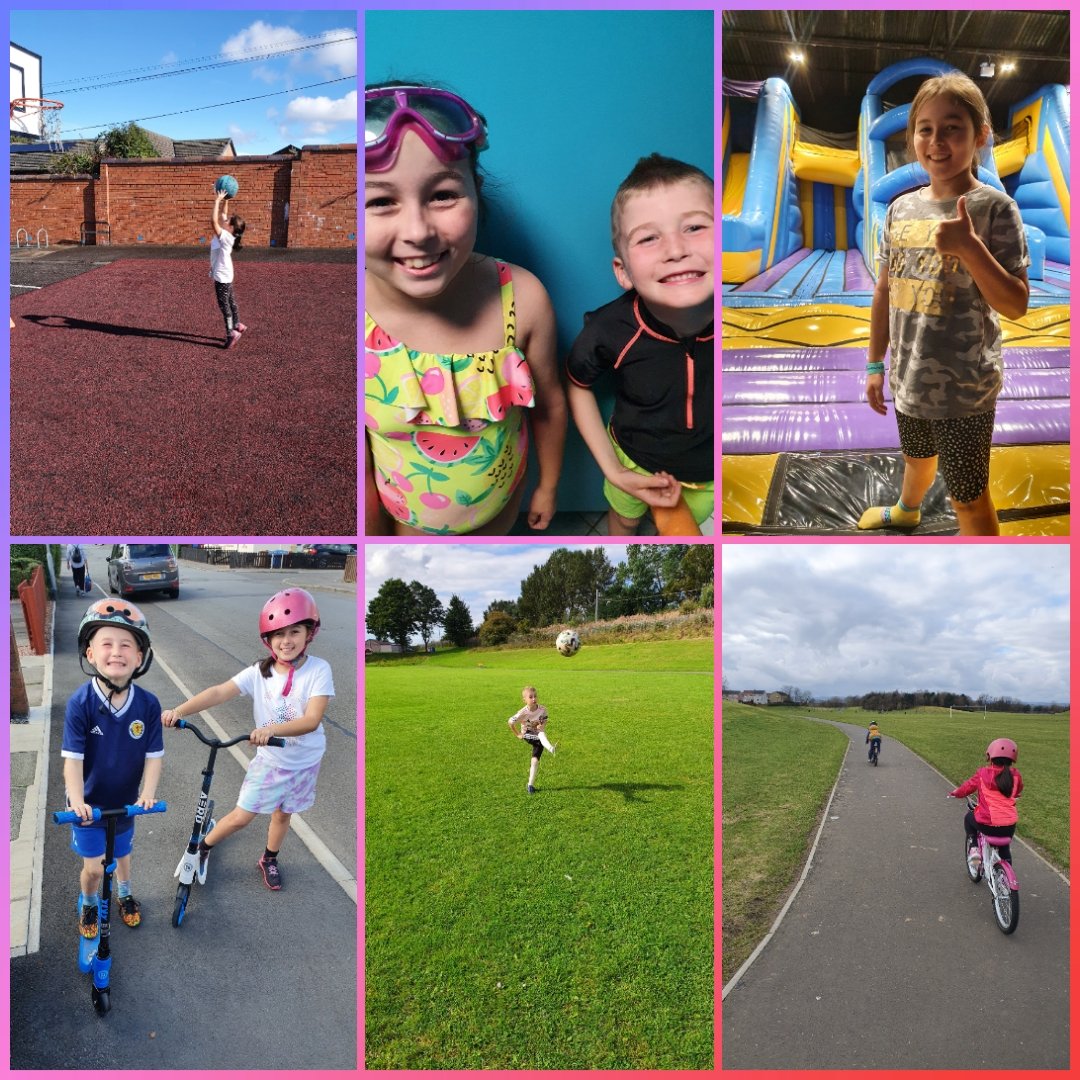 E and L keeping active in September <a href="/carmuirsprimary/">Carmuirs Primary</a> #CarmuirsGetsActive