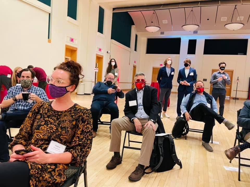 Got to attend the opening of the <a href="/IOHK_Charles/">Charles Hoskinson</a> Hoskinson centre at Carnegie Melon university! I’m really excited for all the math that’s gonna get formalized there 💯 Got to see some old books and computers, including Newton’s 1st ed. Principia Mathematica, and an Enigma machine