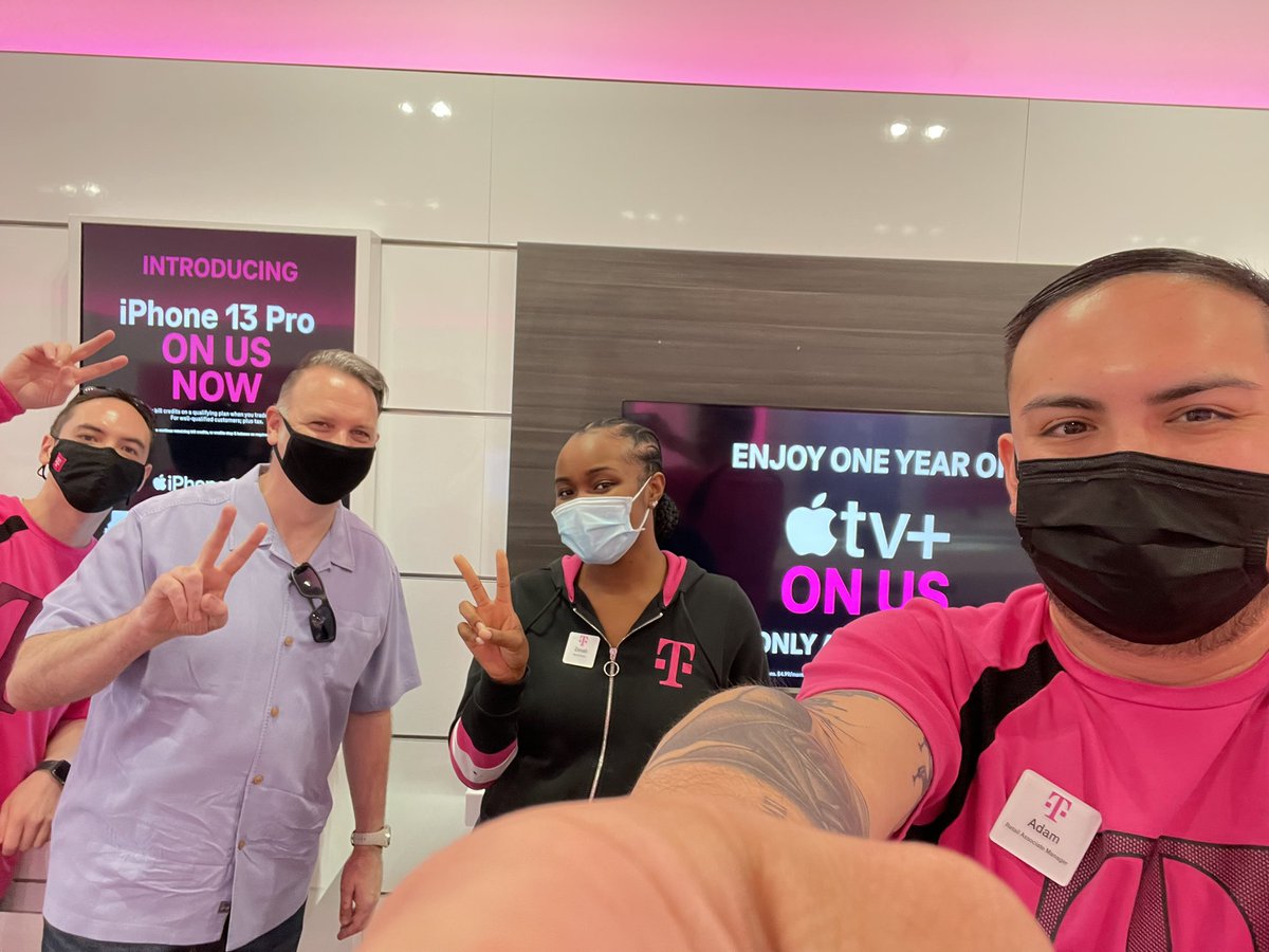 Team #Beastridge is ready for the IPhone 13 launch thanks for stopping by with some great insights ! <a href="/sjctmo/">Scott Collett</a> <a href="/AdrianVanHooser/">Adrian Van Hooser</a>