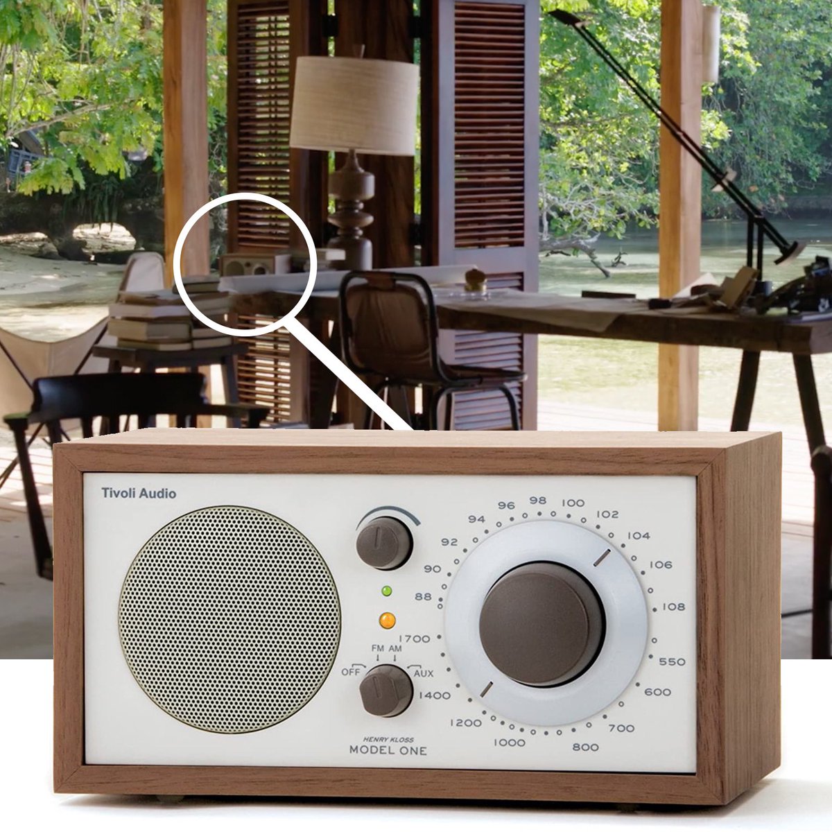 Bond_Lifestyle's tweet photo. A @TivoliAudio Model One Radio in James Bond’s Jamaican villa? Read more on https://t.co/tIWIayLL9t https://t.co/Rfg7TmKc2U