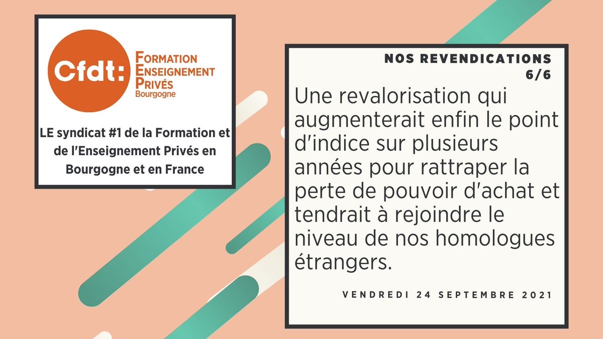 damien_gillot's tweet photo. [LES REVENDICATIONS DE LA FEP-CFDT BOURGOGNE 6/6]
@bleubourgogne @BfcCfdt @Lebienpublic @lejdc_fr @lejsl @JSLAutun @JSLCharolais @lyonne_fr @LudovicRochette #teamCFDT #grenelle @Gauvain_Raphael @BenjaminDirx @RRebeyrotte @mmerciersenat @Jeromedurain @JolyPatrice @christianpaul58 https://t.co/MwbsdpTC2i