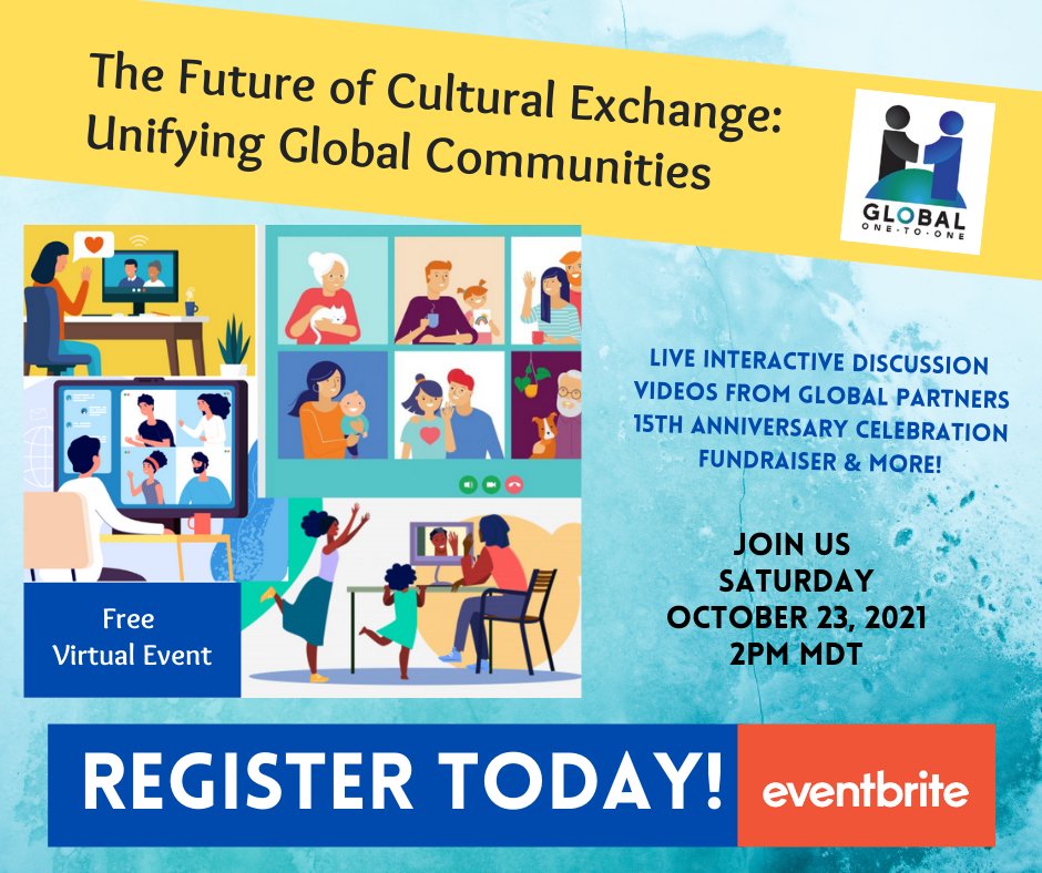 Register now for our 15th Anniversary Celebration! - mailchi.mp/global1to1.org…
