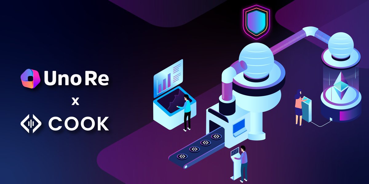 LunosDAO's tweet photo. 📢#UnoRe partners with @cook_finance 

This partnership will allow Uno Re to provide users w/  extensive covers such as:
✅Invested Capital Protection
✅Staking Pool Protection

Read more here: https://t.co/BkSUObMZrv

$UNO x $COOK

#Crypto #Assetmanagement https://t.co/zoB5k9aQI6