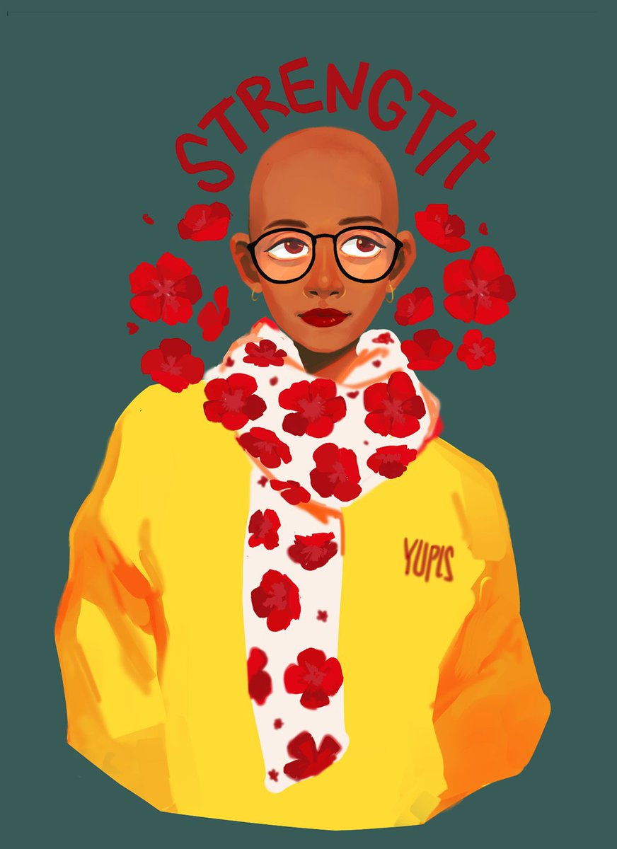 tearbruh's tweet photo. Drawing of @camadjodha i did of her back in 2018. My heart hurts. I wish her family the best. https://t.co/dbFhUn8ZBT