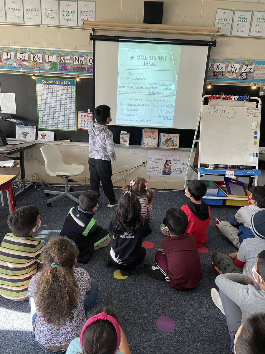 Star student Friday! We love our friend! 💙 <a href="/stmabrouk/">Stephanie Mabrouk</a> #jwreason