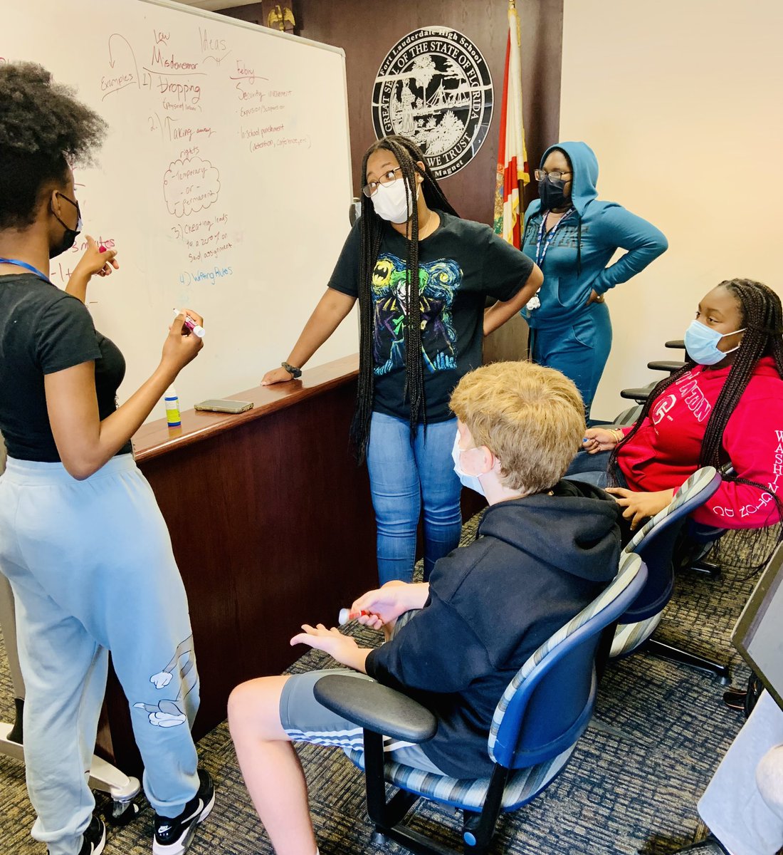 flhs_magnet's tweet photo. Our Constitutional Law students are hard at work drafting law! (And discovering that itβs not easy π) #futurelawyers #prelaw #classconstitution https://t.co/aEPQDHCAGp
