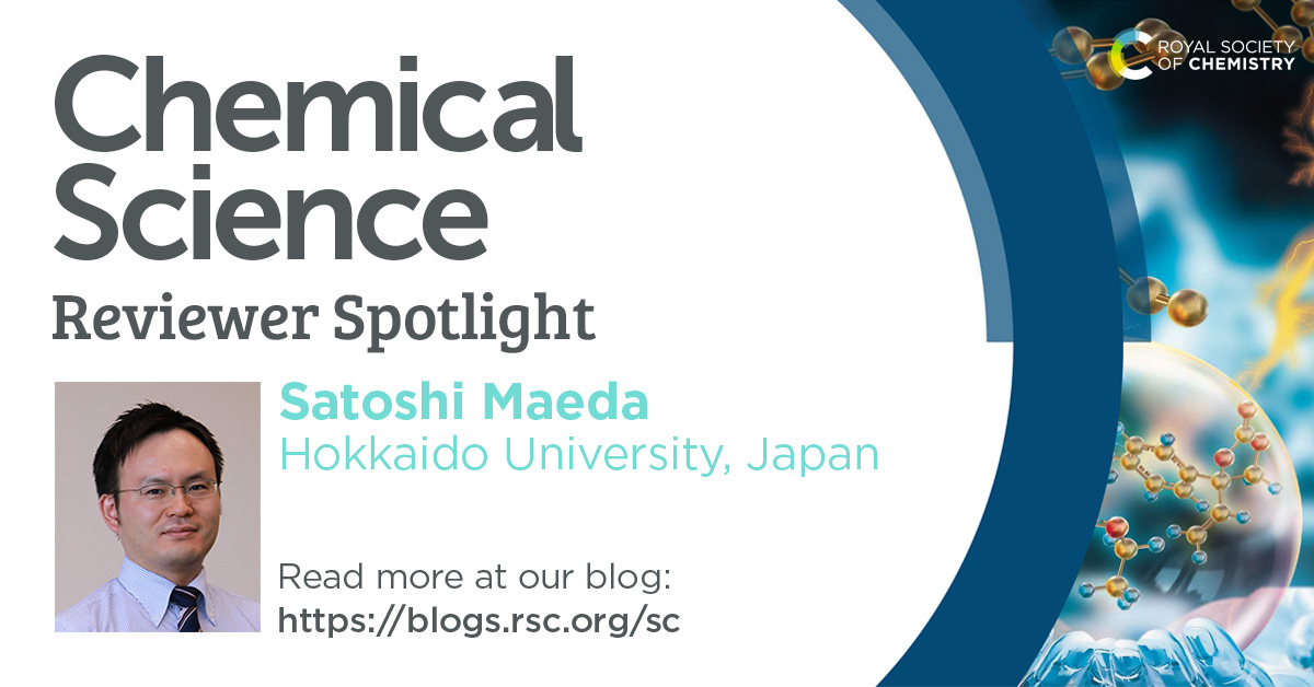 ChemicalScience's tweet photo. The final of our #ChemSciReviewers for this month's spotlight as part of #PeerReviewWeek21 is Satoshi Maeda - thanks for all your contributions to reviewing on Chemical Science! Read all of this month's over on our blog https://t.co/yeYkpJR2ib
#RSCPeerReview #IdentityInPeerReview https://t.co/lAnEQCfD8f