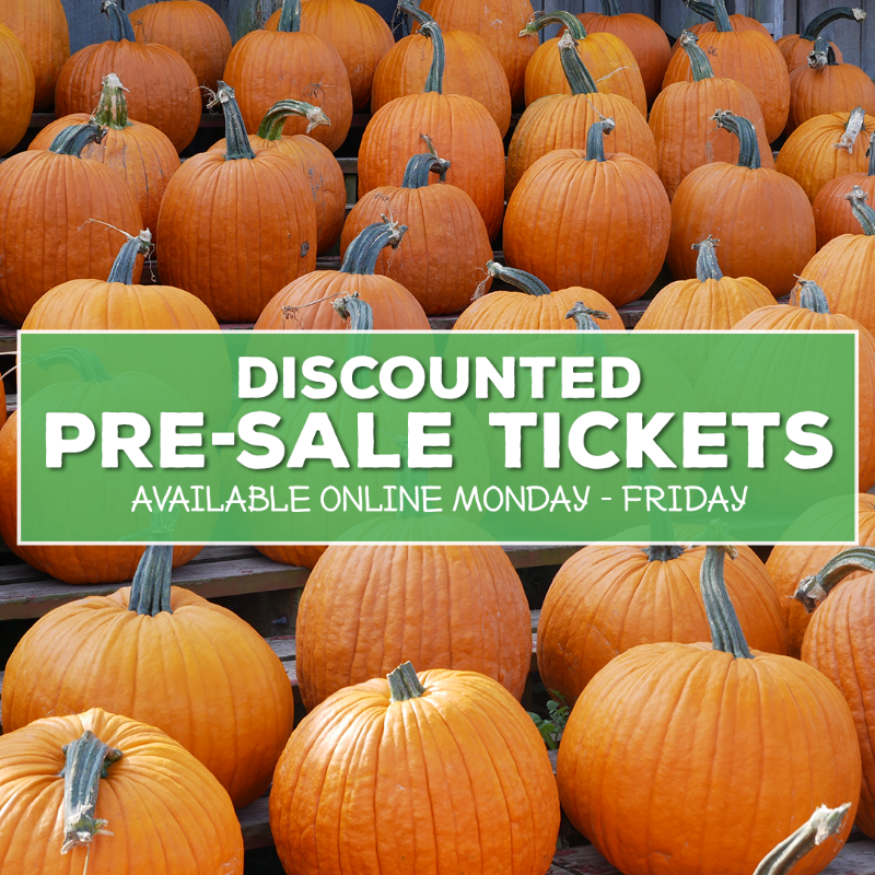 There are only TWO Festival Weekends left of the season! Who still needs to visit? 🙋‍♀️

🧟‍♀️ Zombies in the Cornmaze
🐐 Petting Zoo
👻 Boo Barn &amp; Magic Shows

Discounted Pre-sale only online until Friday 💰
(Day-of tickets only available at the gate)

greatpumpkinfarm.com/tickets/