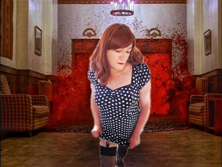 AnnaSecretPoet's tweet photo. Stopping for a minor adjustment - well, timing was never my forte! 🖤😄🖤
#annasecretpoet #genderfluid #tgirl #lgbtq #pinup #pinupgirls #model #scottishmodel #girltime #roguemodel #stockings #lingerie #redhead #theshining #overlookhotel #spookybitches #creepychicks https://t.co/3FqQE7aQck