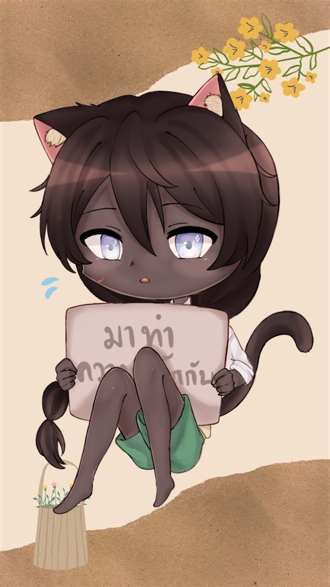 Nilkarn_AZL's tweet photo. #AZL_Commu
🐱✨ชี้แจง✨🐟

📱Twitter🌙
_______ = ทวีต
_____// = การกระทำนอกจอ

💬Roleplay🌙
_____ = บรรยาย
"___" = คำพูด
'____' = คิดในใจ
[____] = ส่งข้อความ
(____) = ผปค.

DOC: https://t.co/BuHuo5LyUg

( ทัก โค โรล Ok! มาเล่นกับน้องเยอะๆนะครับ🥺) https://t.co/CuL71t4MJV