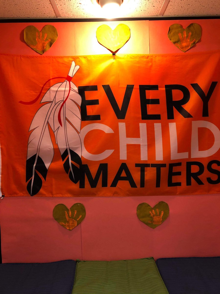 Preparing <a href="/DrHannaSchool/">Dr. L M Hanna School</a> bulletin board for Sept. 30 as it is National Day for Truth &amp; Reconciliation. The day recognizes the colonial legacy of residential schools &amp; honour Indigenous survivors &amp; is vital to the ongoing reconciliation process. <a href="/RegPublicSchool/">Regina Public Schools</a> <a href="/NWAC_CA/">NWAC</a> <a href="/NCTR_UM/">NCTR</a>