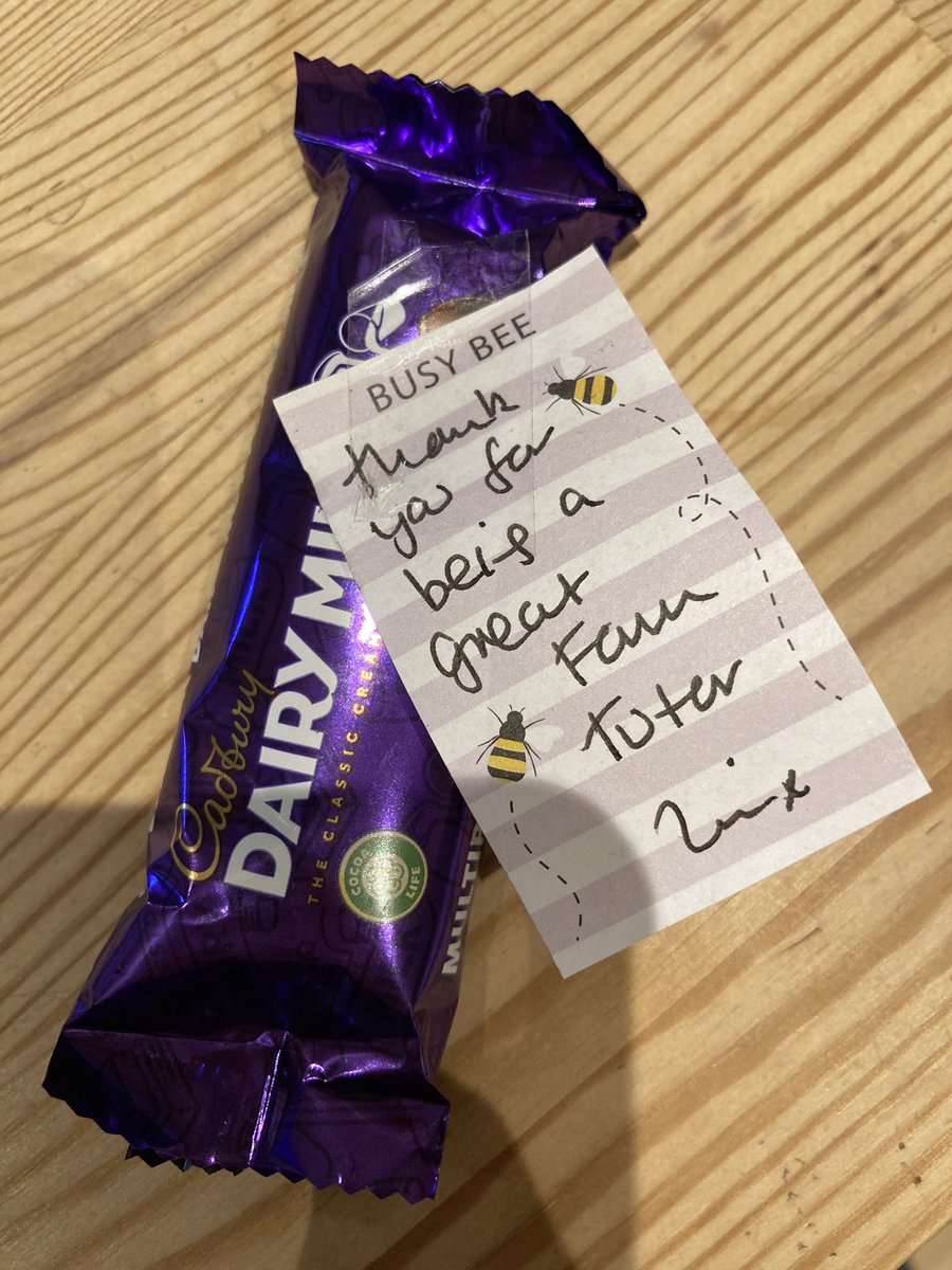 It’s the little things that make a difference #thanked <a href="/WilkinsonZinnia/">Zinnia Wilkinson</a>