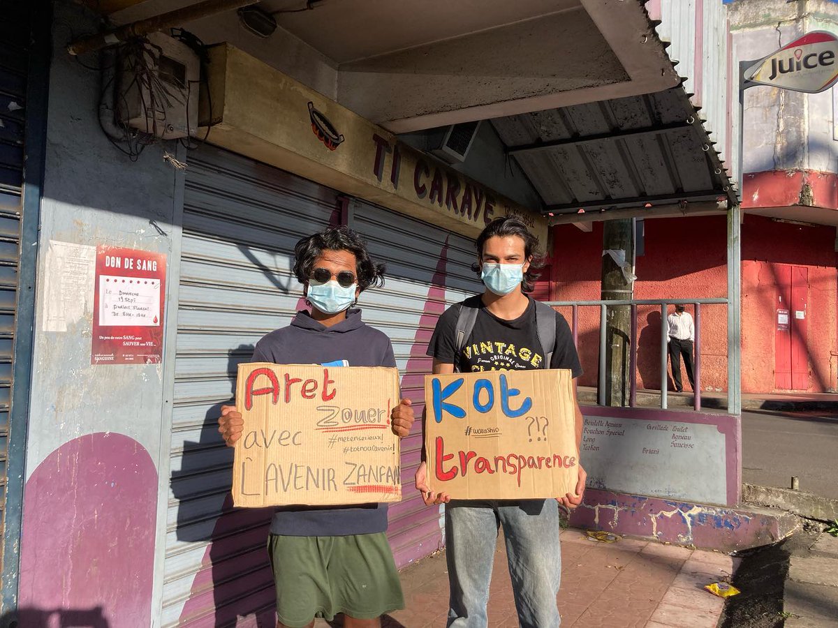Fridays For Future Mauritius tweet media