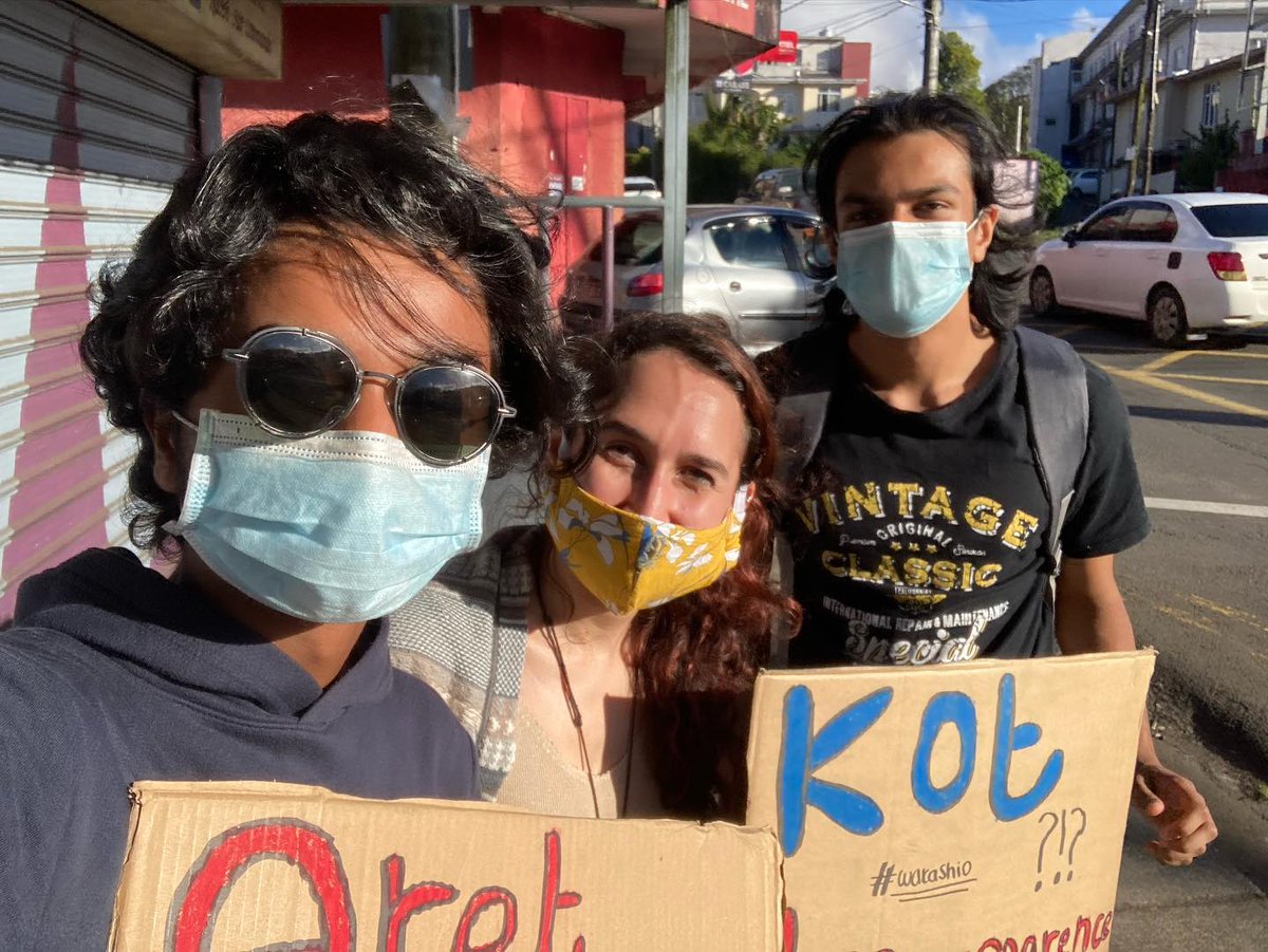 Fridays For Future Mauritius tweet media