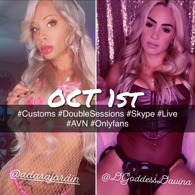 Oct 1st @DGoddessDavina will be here destroying man pussy with goddess  😈 for customs, sessions, Skype