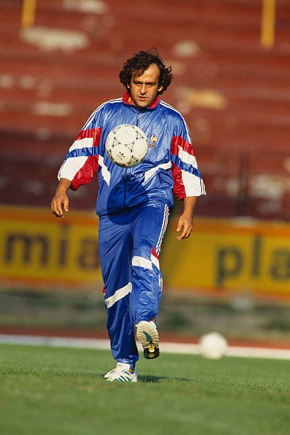 robertmdaws's tweet image. #MichelPlatini in the days of #shellsuits