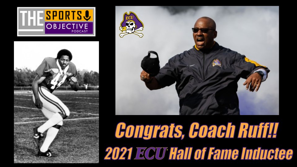 TheSportsOBJ's tweet photo. Congrats to former East Carolina Head Coach, Assistant Coach and Defensive Back Ruffin McNeill (@RuffinMcNeill) on his induction into the ECU Athletics Hall of Fame! #CoachRuff #Ruff #WantSomeGetSome https://t.co/CQv27tVCvb
