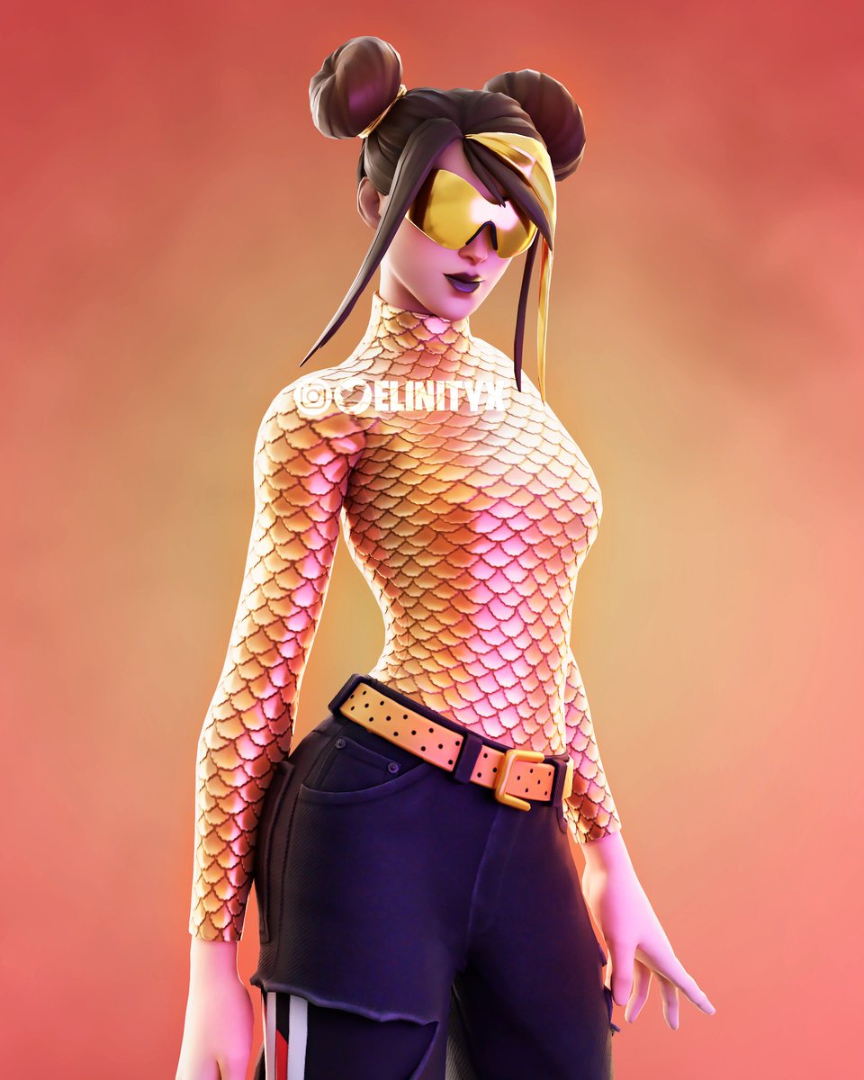 💛 GOLD 💫 instagram.com/elinityx/ #blender #Fortnite #FortniteBR #Fortnitegfx