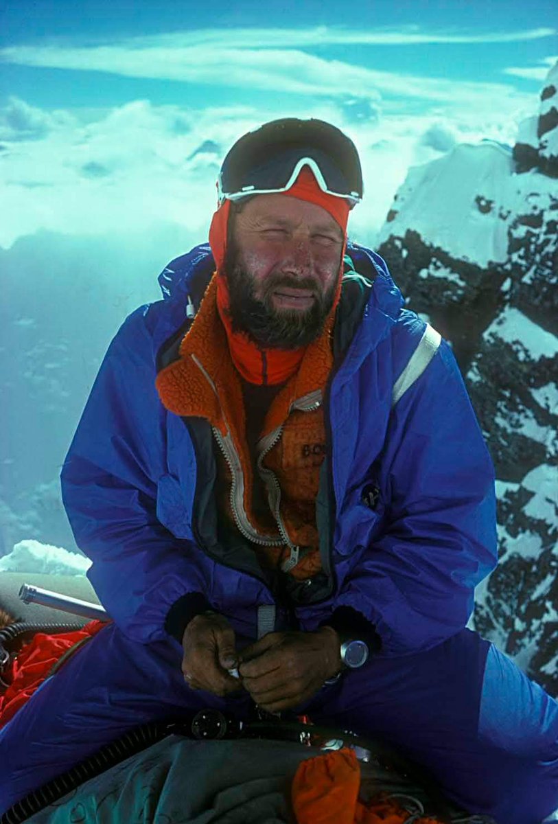 ChrisBonington's tweet photo. 46 years ago today I was leading an expedition on Everest, with a team that included Doug Scott and Dougal Haston.
This expedition made history when Doug and Dougal became the first Brits to stand on the summit of Everest, having made the first ascent via the SW face. https://t.co/hyZKMeRrcb