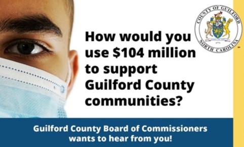 <a href="/GuilfordCounty/">Guilford County</a> still wants to hear from you! With two  Community Conversations remaining on September 27 and 29,  your input is valuable. If you are unable to participate in person, participate virtually.
take the survey: bit.ly/GuilfordCounty…