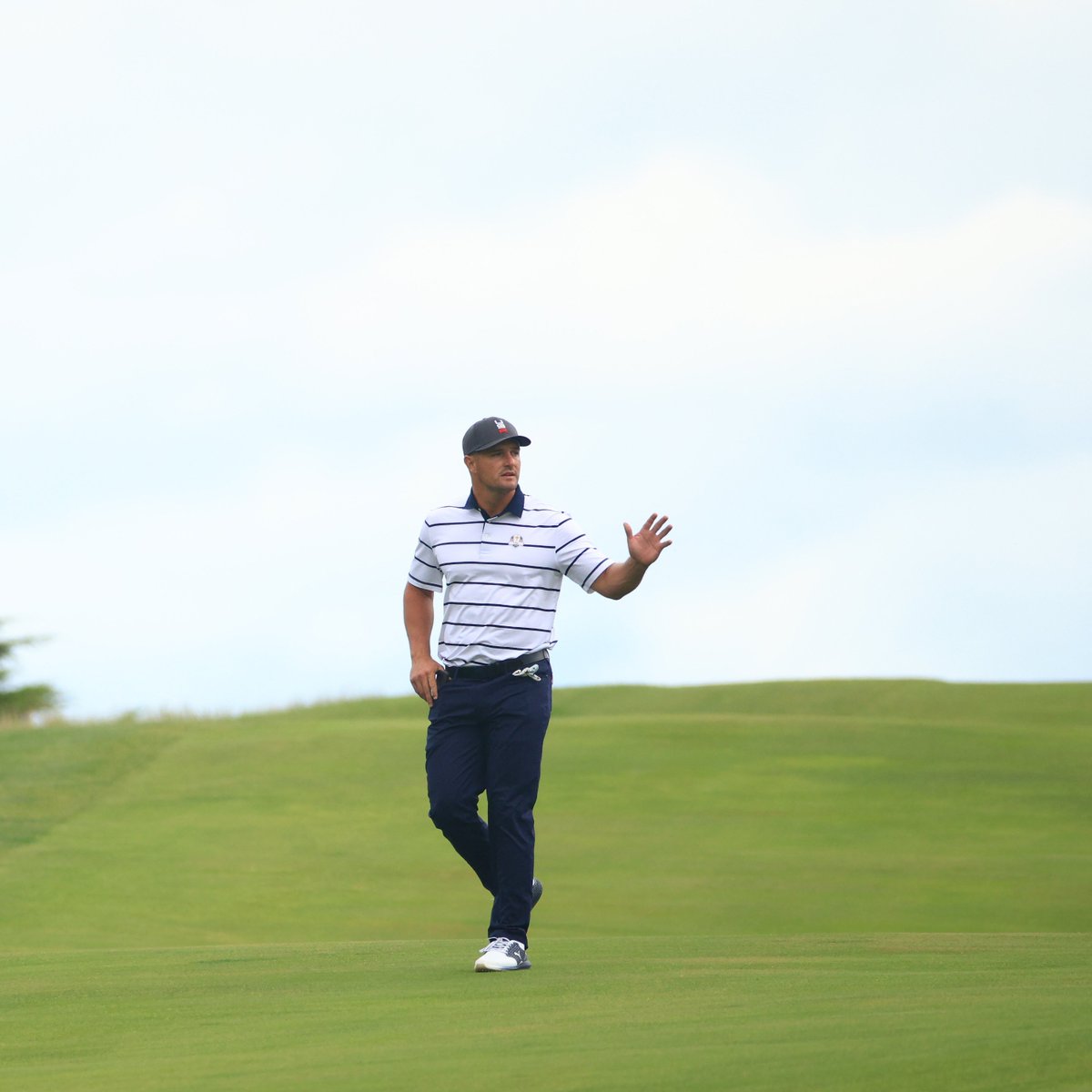 bet365's tweet image. Kyle Berkshire, the current World Long Drive champion, won the title in 2019 with a drive of 406 yards.

No wonder Bryson DeChambeau is competing on Monday.

417 yards. Incredible.

#RyderCup