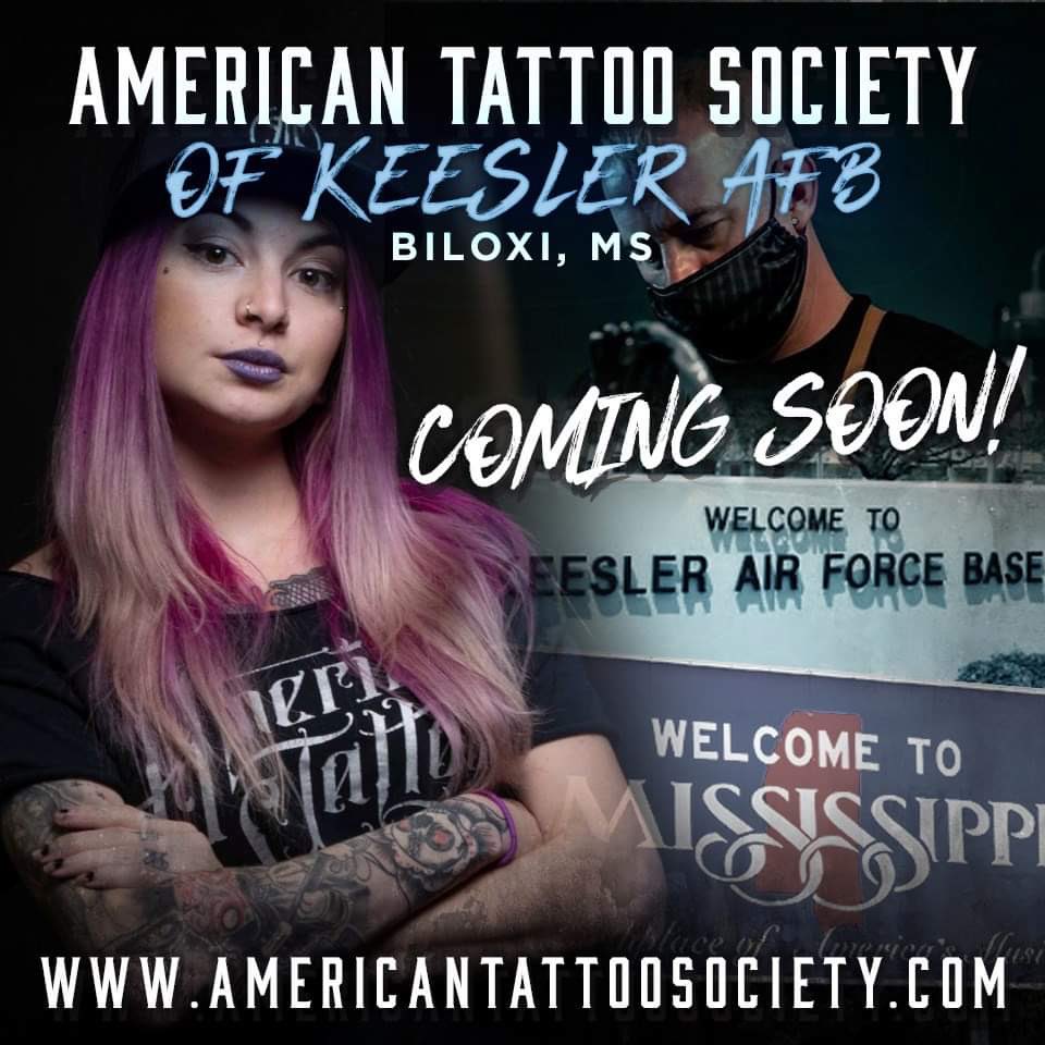New studio ON Keesler AFB in Biloxi MS! Opening in Oct!

#keeslerafb #airforce #tattoo