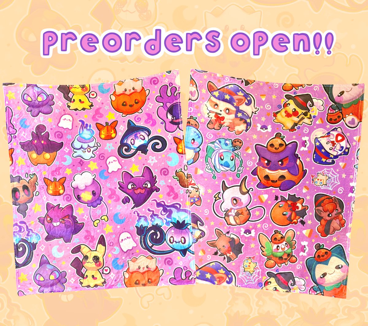 👻💜Spooky Blanket Preorders open!👻💜
link below! ⤵️