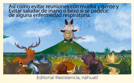 FPIMX's tweet photo. ¡La pandemia aún no termina! Es importante seguir cuidándonos.

Editorial Resistencia pone a disposición material en lenguas indígenas sobre el Coronavirus, con el fin de que estemos todos informados 

¡Ayúdanos a difundirlo!
🗣 https://t.co/sxZ7XGFrAs

#COVID19 #Coronavirus https://t.co/EgGqw8CFQb