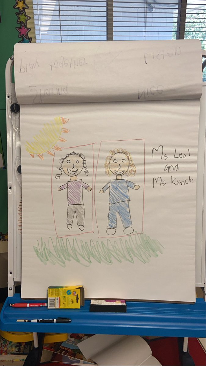 learningwmsleal's tweet photo. I did my POPcycle on Friendship in my PreK class and we made an awesome anchor chart and learned how to draw our friends! https://t.co/HMzFIV14Z3