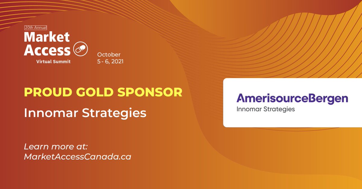 SI Pharma and Healthcare (@si_pharmahealth) on Twitter photo We're proud to feature <a href="/Healthcare_ABC/">AB (Formerly AmerisourceBergen)</a> a gold sponsor for our upcoming #MarketAccessCanada event on October 5-6th. Learn more about their mission to move health forward and the other 40+ industry-leading speakers featured at the event here: bit.ly/3E1s26v #Pharma #Canada We're proud to feature <a href="/Healthcare_ABC/">AB (Formerly AmerisourceBergen)</a> a gold sponsor for our upcoming #MarketAccessCanada event on October 5-6th. Learn more about their mission to move health forward and the other 40+ industry-leading speakers featured at the event here: bit.ly/3E1s26v #Pharma #Canada