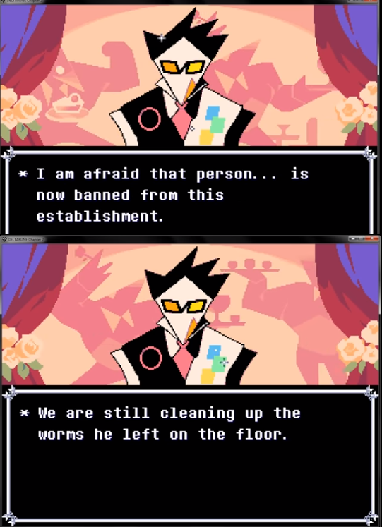 BlueVelvet888's tweet photo. #deltarune #DeltaruneChapter2 #Rouxls_Kaard #Kaard
Мне пришлось исправить это. https://t.co/Q5QqFBw1iV