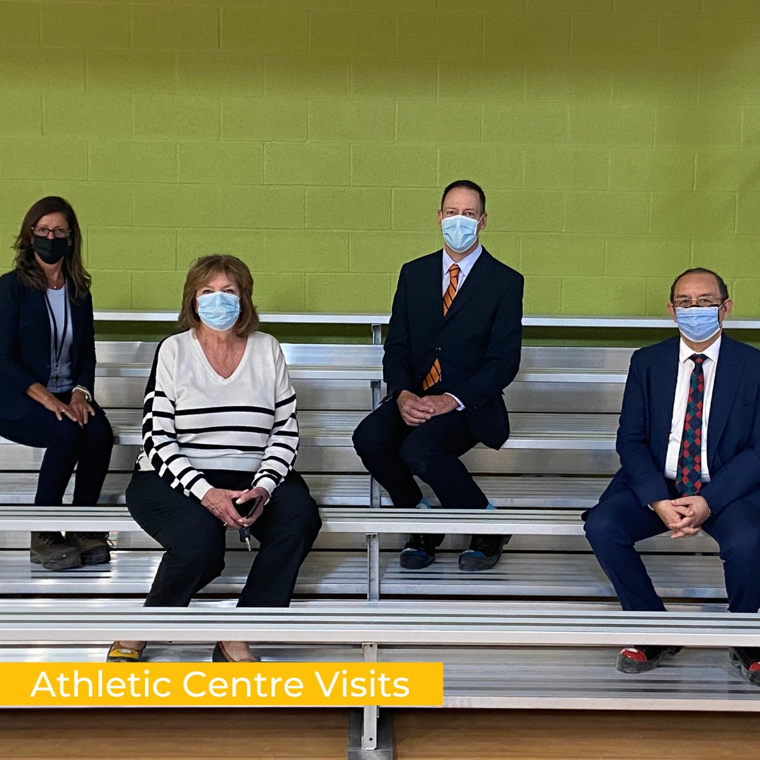 NGSTalks's tweet photo. Our Athletic Centre is close to the finish line!⏱️We've been hosting key members of our community including Mississauga Mayor @bonniecrombie, Ward 5 Councillor @carolynhparrish, and MPP for Mississauga-Malton @deepakanandmpp for a sneak peek at the space.⁠ Big reveal soon! https://t.co/5ReYiKVjo0