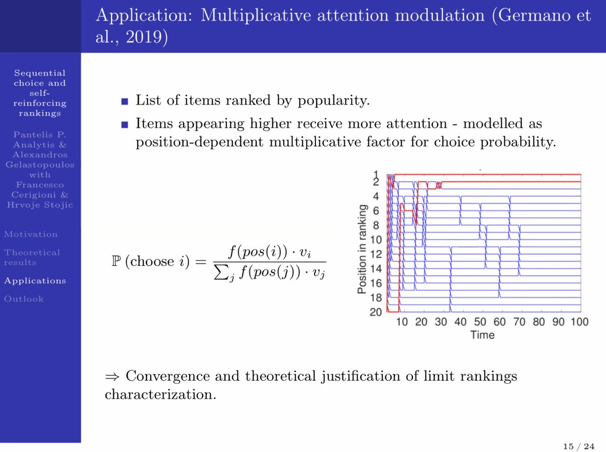 sfiscience's tweet photo. How can a better understanding of self-reinforcing #ranking lead to better search engine UIs — and thus improved utility of search overall?
How might it mitigate social polarization?
Or help us navigate the grocer?
@pantelispa & @alexgelas (@UniSouthDenmark) on #satisficing: https://t.co/2GXgt0c6VE