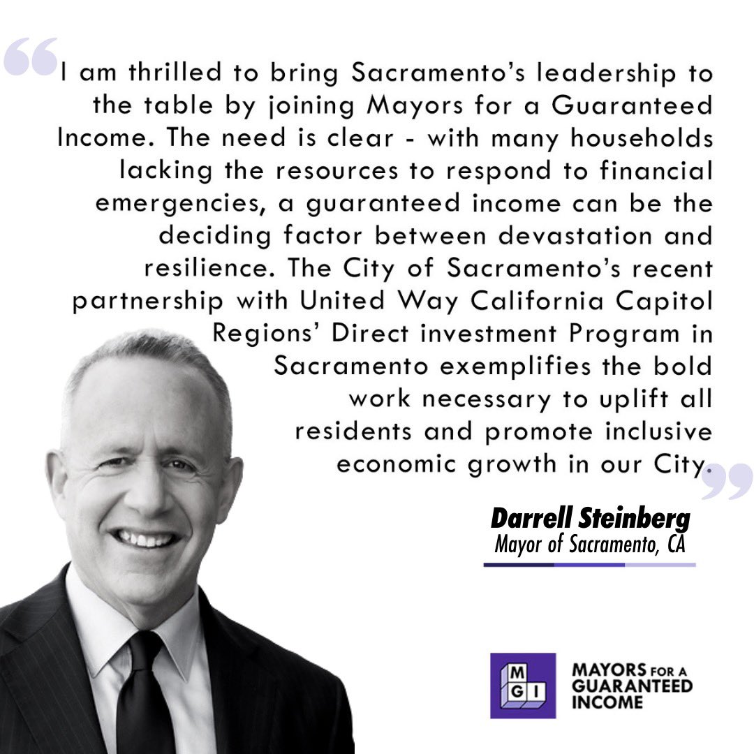 Mayors for a Guaranteed Income tweet media