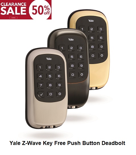 Quick_Switch_UT's tweet photo. Yale Z-Wave Smart Lock Clearance
Key Free Push Button Deadbolt B1L YRD-110-ZW - https://t.co/O9D0XJVPj4
#smartlocks
#yalesmartlock
#yale https://t.co/t32HElmQuQ