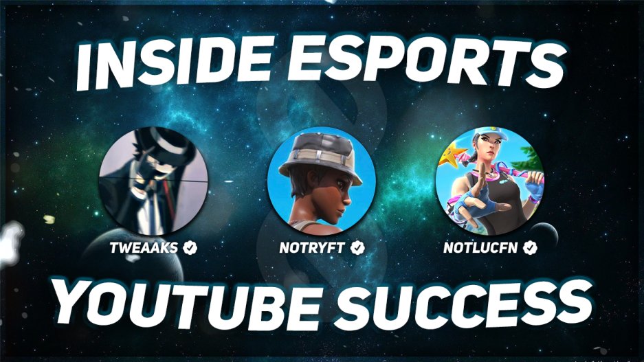 eSpaceTalk's tweet photo. Tonight at 10:00 pm EST, tune in for Episode 4 of Inside Esports featuring some amazing YouTube Success Stories!

Link for tonight's @TwitterSpaces provided in the replies below - set a reminder so you don't miss out!

@eSpaceTalk #eSpaceSeries https://t.co/ekHk7bHC9I